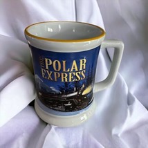 The Polar Express BELIEVE 3D Raised Ceramic Hot Chocolate Tea Coffee Mug Cup - £12.62 GBP