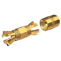 Shakespeare PL-258-CP-G Gold Splice Connector For RG-8X or RG-58/AU Coax. - $34.83