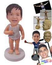 Personalized Bobblehead Baby Boy Taking His First Step - Parents &amp; Kids Babies &amp; - £71.31 GBP