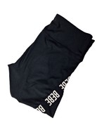 Bebe Sport Yoga Athletic Pants Large Black Workout Stretch Mesh Legs Spe... - £25.24 GBP
