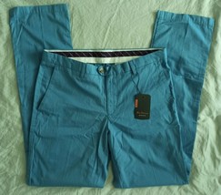 NEW w/tags Men&#39;s BEN SHERMAN 100% Cotton Pre-Shrunk Chino Pants Sz.32 x 32 - £39.52 GBP