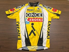 2022 Once Eroski Men’s Multi-Color Cycling Jersey - Giordana - Large - $24.99