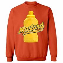 Kellyww Mustard Condiment Easy Halloween Costume Part - Sweatshirt - £44.18 GBP