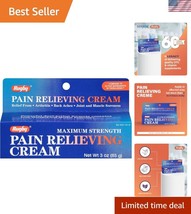 Pain Relief Cream with Menthol &amp; Methyl Salicylate - 3 Oz. 4 Pack for Ar... - $45.00