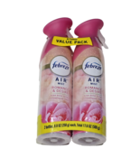 2 Pack Febreze Air Mist Romance &amp; Desire Pink Rose Petal Champagne Sprit... - $403.38 MXN