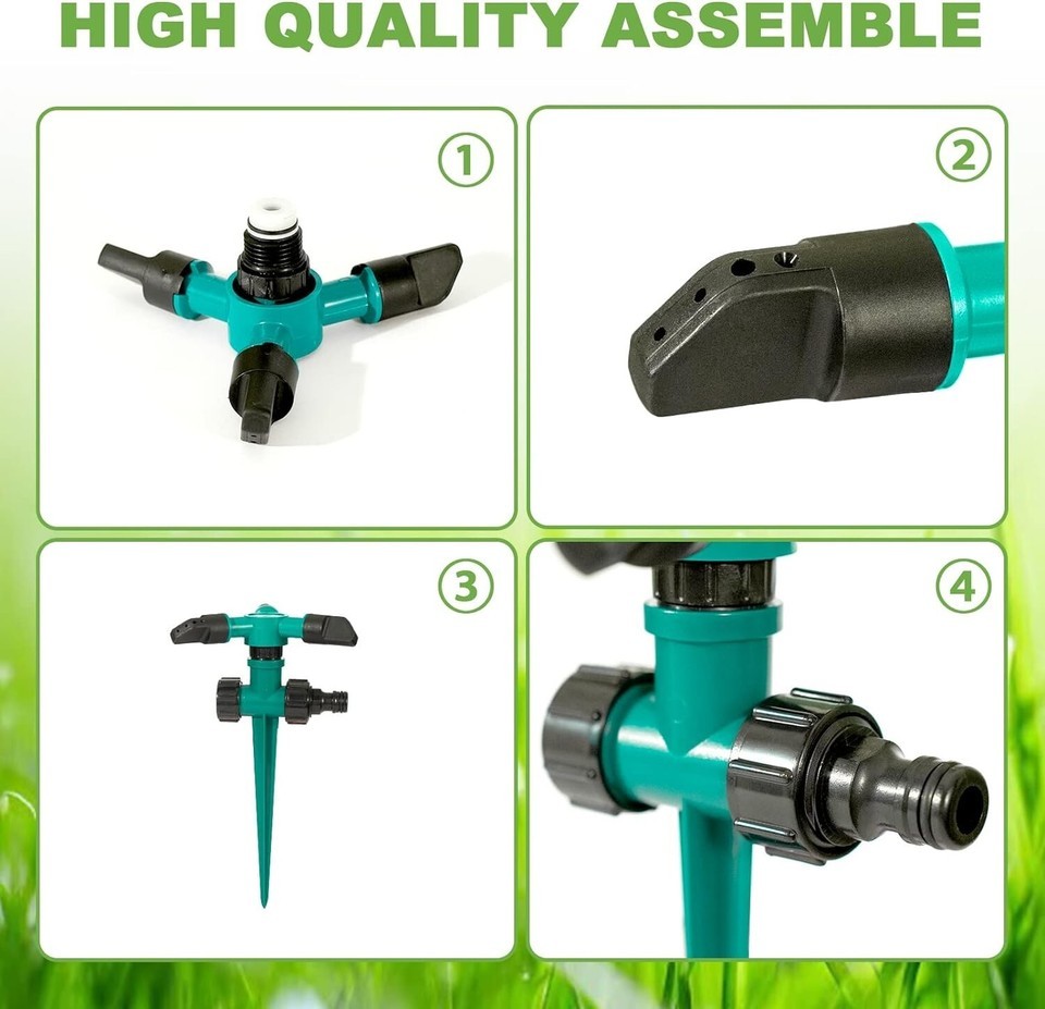 Lawn Sprinkler for Yard, Garden Water Sprinklers for Lawn, Yard Sprinklers 360 D Item image 4