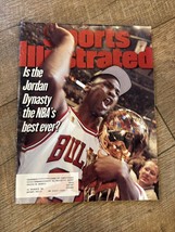 Vintage Sports Illustrated June 23 1997 Michael Jordan 5th Championship Cover - £10.27 GBP