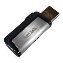 San Disk Ultra Dual Usb Flash Drive - 64GB (SDDDC2-064G-G46) - £14.03 GBP