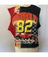 80s Corvette Stingray Chevy Mens T-shirt SOFT sleeveless Distressed Size... - $18.70