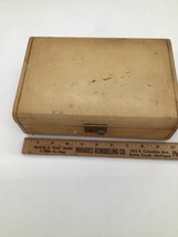 Vintage Farrington Genuine Texol Jewelry Box  magenta Interior - €6,83 EUR