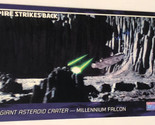 Empire Strikes Back Widevision Trading Card 1995 #48 Giant Asteroid Crater - $2.48