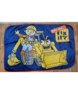 Bob the Builder Toddler Blanket Plush Throw Scoop Can We Fix It Blue 30&quot;... - $40.73 CAD