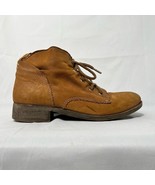 Steve Madden Rubin Booties Size 6 Brown Leather Rugged Chic - $28.22