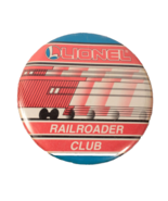 Vintage Lionel Railroader Club Pinback Button 2.5 Inches Diameter - €4,36 EUR