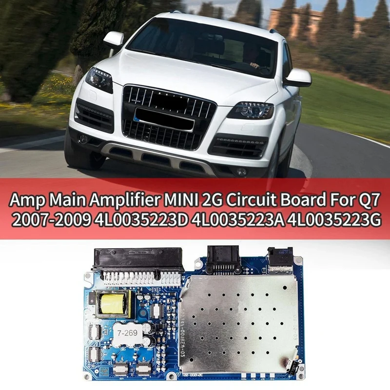 Car Amp Main Amplifier MINI 2G Circuit d Accessories For  Q7 2007-2009 4L0035223 - £370.89 GBP