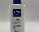 NIVEA Body Pure Moisture Daily Lotion 13.5 oz Discontinued Rare Bs82 - £9.02 GBP