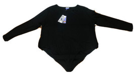 Future Collective Black Long Sleeve One-Piece Body Suit Size 3X - £11.09 GBP