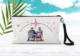 Vacation Gifts Bags, Flight Travel Pouch, Gift For Wife, Personalized Be... - £12.57 GBP