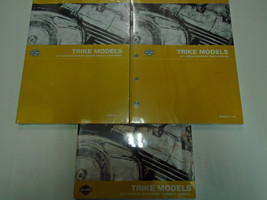 2011 Harley Davidson Trike Flhtcutg Tri Glide Service Shop Owners Manual Set - $397.32