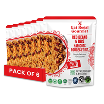 Eat Regal Gourmet Red Beans and Rice, Ready to Eat, 8.8 oz, Pack of 6 - $260.47 MXN