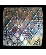 Italian Renaissance Kitchen Backsplash plaque Tile Dark Bronze Finish - $370.47 MXN