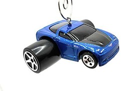 Christmas Ornament for 2005 Chevy Corvette Blue Big Wheels - $19.24