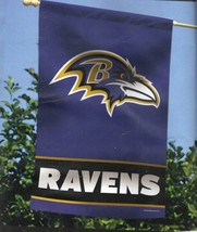 Baltimore Ravens Vertical Banner Flag , 27&#39;&#39; x 37&#39;&#39;- Purple - £19.23 GBP