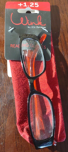 Wink By ICU Eyewear Reading Glasses +1.25 With Case-Brand New-SHIPS N 24 HOURS - £27.15 GBP