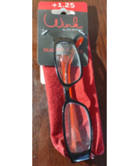 Wink By ICU Eyewear Reading Glasses +1.25 With Case-Brand New-SHIPS N 24... - £27.09 GBP