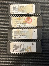 IGT GAME CHIPS Set 1-4 G0002215 Slot Machine EPROM Chips 08/05/04 Lot of 4 - $49.05 CAD