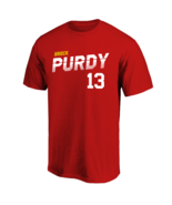 Brock Purdy T-Shirt San Francisco 49ers Sideline Soft Jersey Tee - $15.99