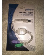 C2G 27225 1FT USB TO PS/2 KEYBOARD/MOUSE ADAPTER CABLE-BRAND NEW-SHIPS N... - $563.18 MXN