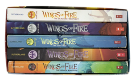 Scholastic Tui T. Sutherland Wings of Fire Books 1-5 Boxed Set  - £22.77 GBP