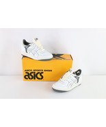NOS Vintage 90s Asics Boys 5 Spell Out Outrage Sneakers Shoes White Char... - €68,66 EUR