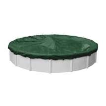 Pool Mate 3218-4-PM Heavy-Duty Winter Round Above-Ground Cover, 18-ft. Pool, Gra - £74.53 GBP