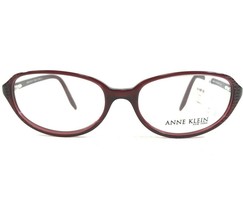 Anne Klein Eyeglasses Frames AK8041 128 Red Cat Eye Reptile Print 51-16-135 - £36.99 GBP