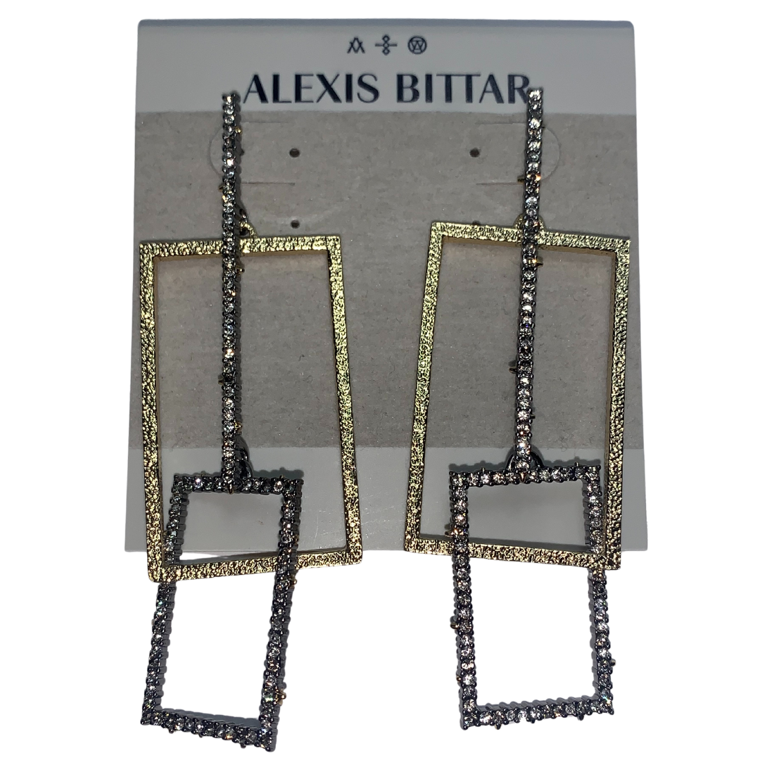 Primary image for Alexis Bittar Rectangular Crystal Drop Earrings