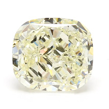 1.02ct Yellow Diamond - Natural Loose Fancy U-V Yellow Color GIA Cushion SI1 - £2,979.84 GBP