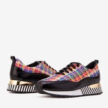 The Valencia Leather Black Women Sneaker image 6
