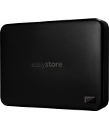 WD - Easystore 4TB External USB 3.0 Portable Hard Drive - Black - £148.71 GBP