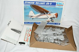 Esci Ertl Stinson Reliant SR-9 1/48 Airplane Model Kit # 4104 New Sealed - £22.92 GBP