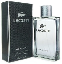 LACOSTE POUR HOMME * Lacoste 3.3 oz / 100 ml Eau de Toilette Men Cologne Spray - £50.73 GBP