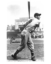 Lou Boudreau 8X10 Photo Cleveland Indians Baseball Picture Mlb Swinging - £3.90 GBP