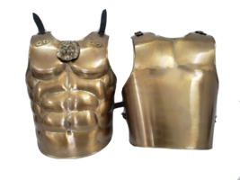 Medieval Iron Steel Muscle Body Armor Chest Protection Greek Roman Costume - £316.29 GBP