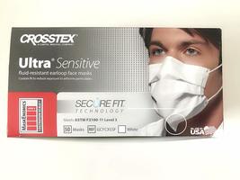 Crosstex Ultra Sensitive FogFree Face Masks w/SecureFit Tech White Box o... - $24.99