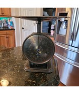 Vintage Kitchen Scale PELOUZE with Brass Scale Adjustable 24 LB - $2,459.75 MXN