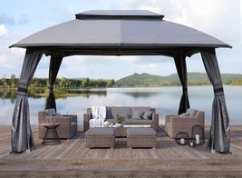 10X13 Patio Gazebo By Abccanopy With Mosquito Netting - £565.68 GBP