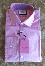 Thomas Pink Formal Ramses Poplin shirt Free Worldwide Shipping T/4 - $74.25