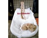 MARILYN MONROE BLONDE BOMBSHELL BATH TUB FILLED W/ BUBBLES PUBLICITY PHO... - $9.89