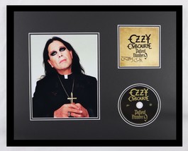 Ozzy Osbourne Signed Framed 16x20 CD &amp; Photo Display - £233.70 GBP